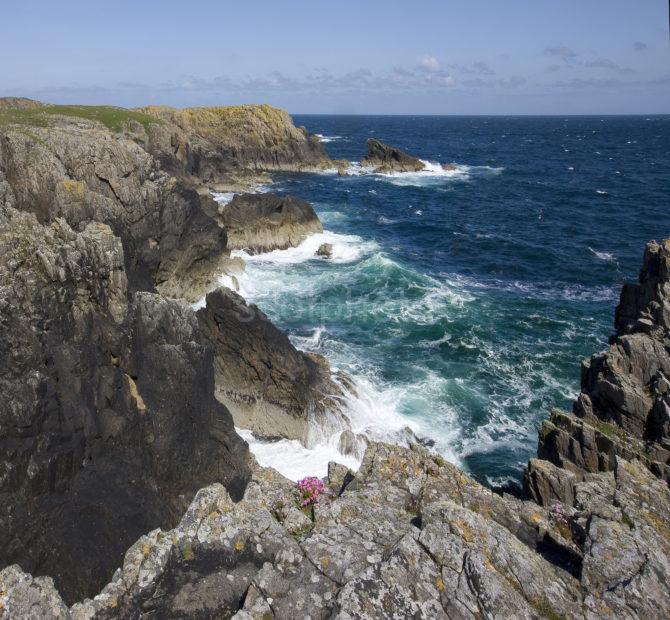 Rugged Coastline At The Butt Of Lewis