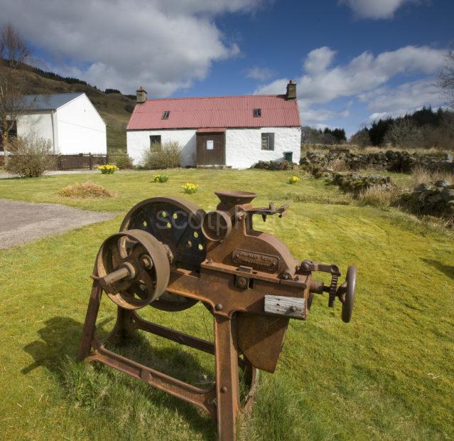 Croft At Auchindrain Historic Farming Village Nr Furnace Argyll