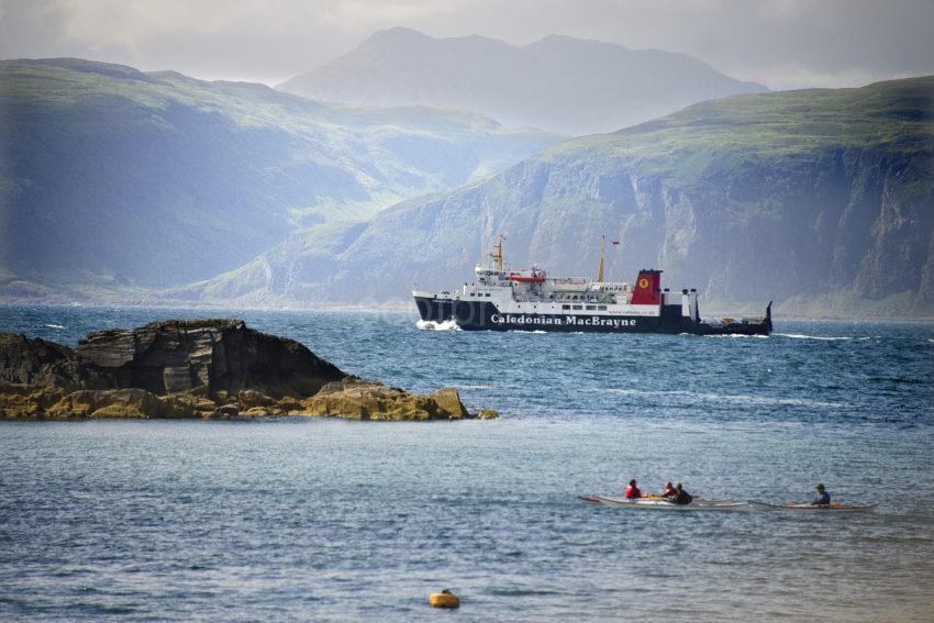 DSC 9002 HEBRIDEAN ISLES PASSES EASDALE WITH MULL HILLS