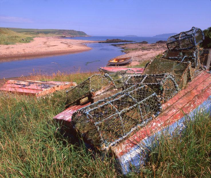 Scenic Coastline Near Southend Mull Of Kintyre