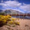 Sprinter Crosses Head Of Loch Awe With Glasgow To Oban Train