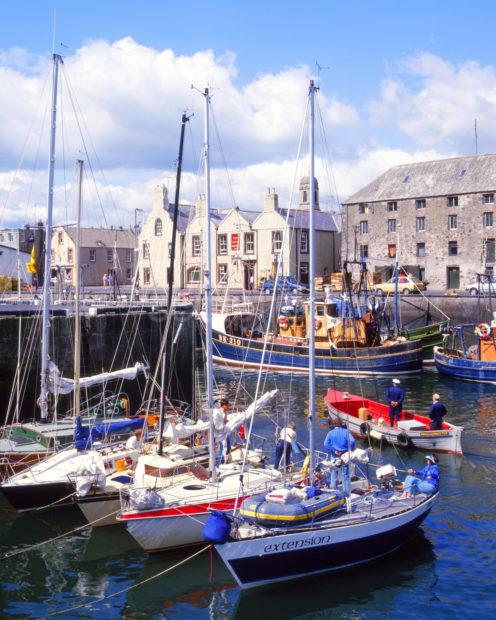 Eyemouth Harbour Berwickshire