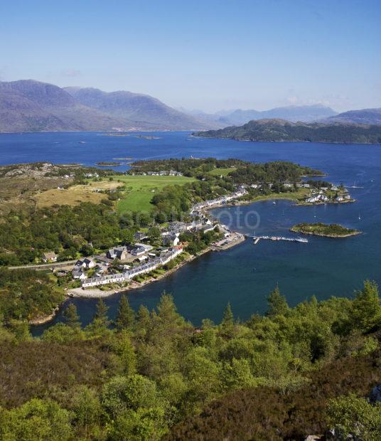 Plockton Loch Carron West Highlands