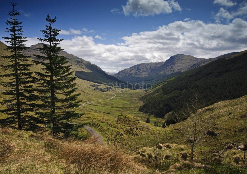 View From Rest And Be Thankful Glen Croe