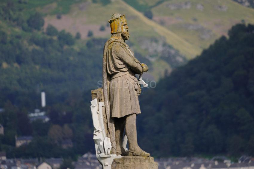 DSC 0396 Statue Of Robert The Bruce Overlooking Stirling