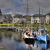 ARDRISHAIG BASIN CRINAN CANAL ARGYLL