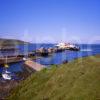 Scalasaig Harbour And Pier With Car Ferry Colonsay