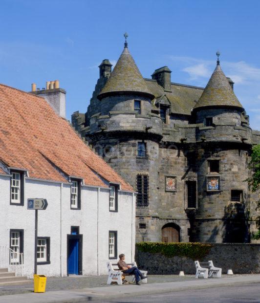 Falkland Palace In Falkland Village Fife