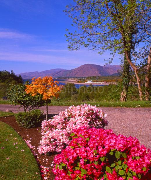 Dramatic Colourful Scene Towards Corran Sound And Ardgour From South Corran Lochaber West Highlands