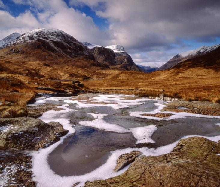 Winter In Glencoe West Highlands