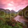 Moody Light Over Glen Etive Argyll