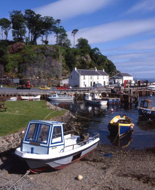 Port Askaig Harbour On The Sound Of Islay Island Of Islay