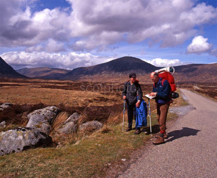 Hikers Glencoe