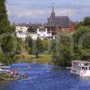 Busy Scene On The River Dee Chester