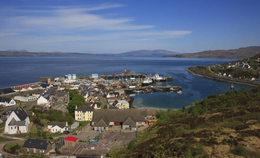 Mallaig Harbour From Radio Mast 1