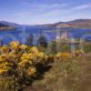 Springtime View Of Eilean Donan Castle Loch Duick Towards Skye