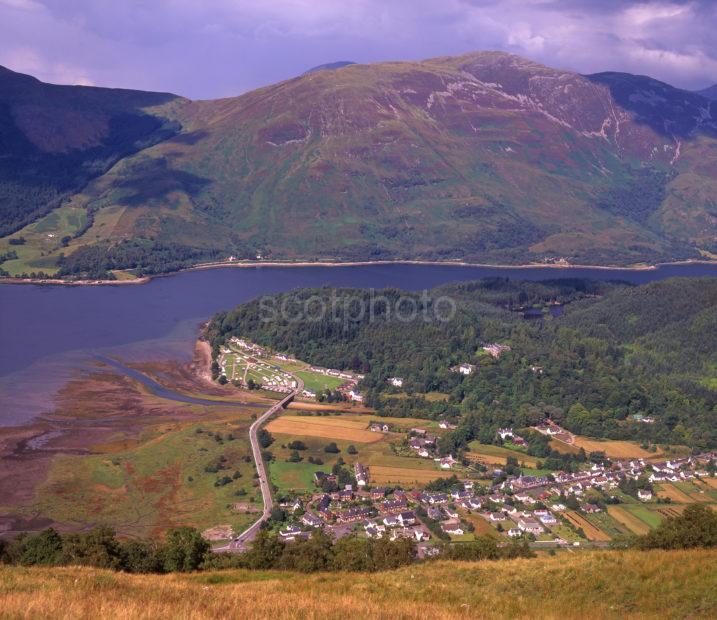 Glencoe Village And Loch Leven