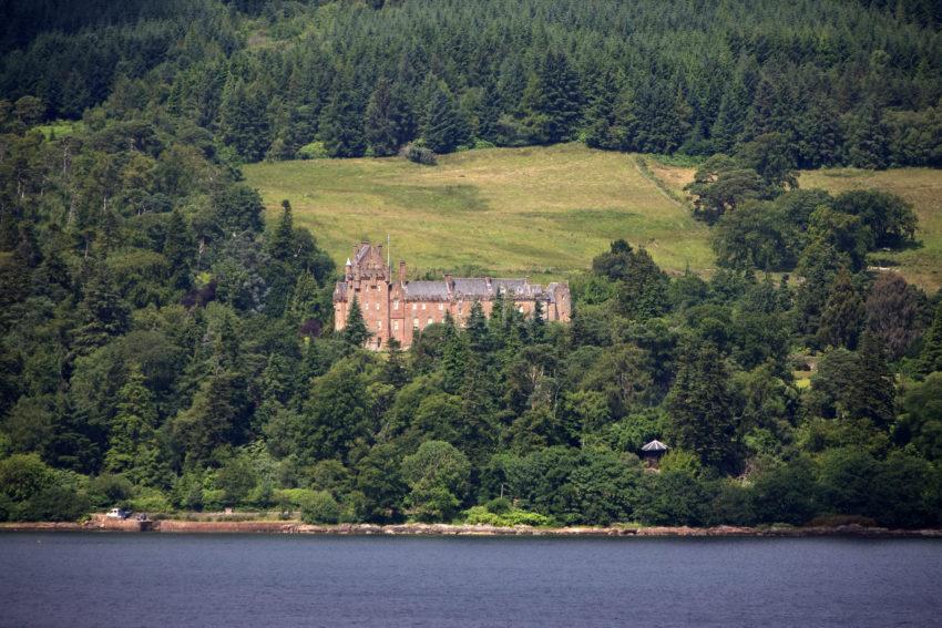 Towards Brodich Castle Isle Of Arran