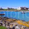 Lovely Summer View Across Scarinish Harbour On The Beautiful Island Of Tiree Inner Hebrides