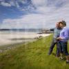 Tourists At Borve Point BARRA