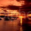 Dramatic Sunset Across Oban Bay During West Highland Yachting Week Cropped