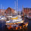 A Busy Scene In North Berwick Harbour East Lothian