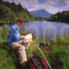 Hiker At The Lochan Trail