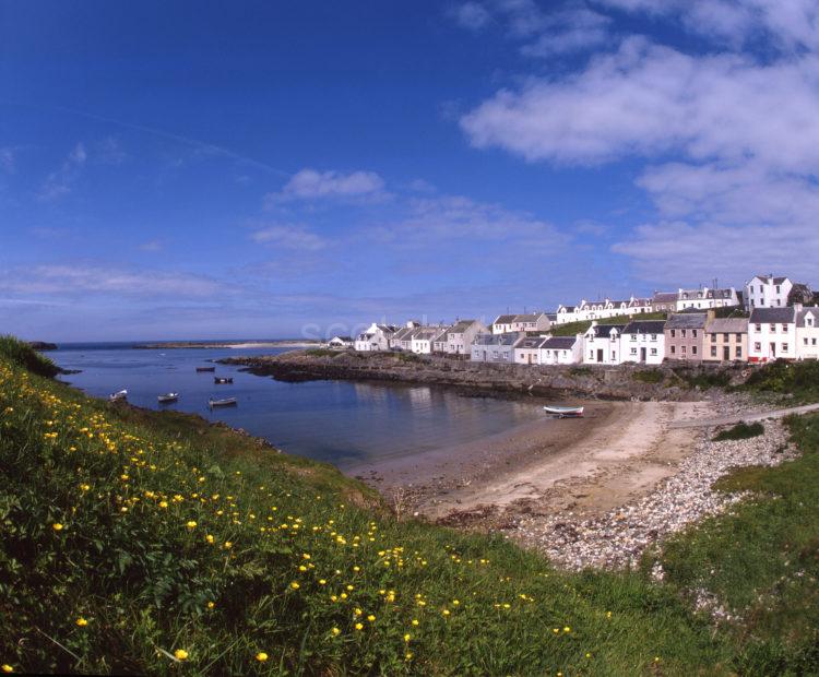 Summer View Of Portnahaven Rhinns Of Islay Argyll