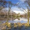 Y3Q9560 Winter Reflections Kilchurn Castle Loch Awe