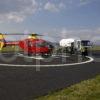 I5D2822 Helicopter Refuels At Oban Airport Connel