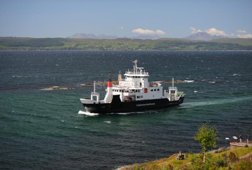 DSC 5808 Fine Shot Of The Coruisk Arriving At Mallaig