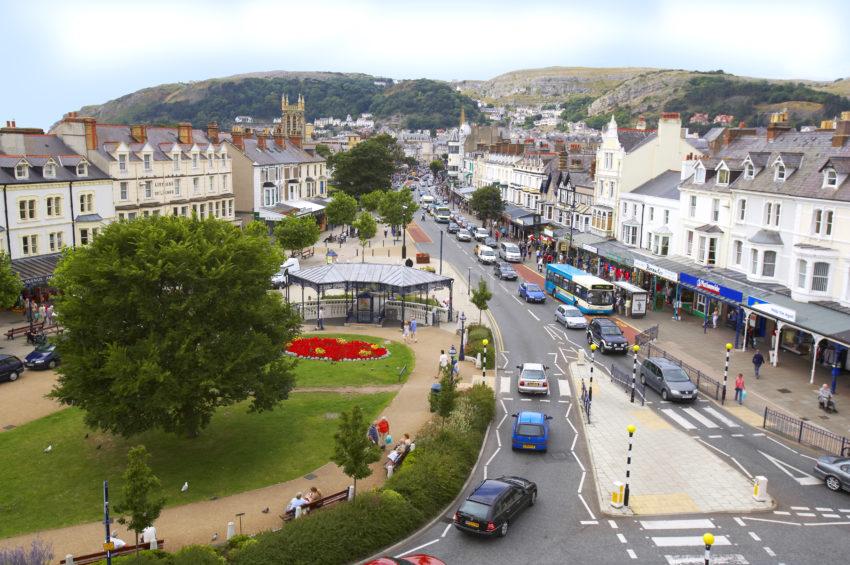 Main Street In Llandudno