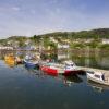 Panoramic Of Tarbert Harbour Loch Fyne