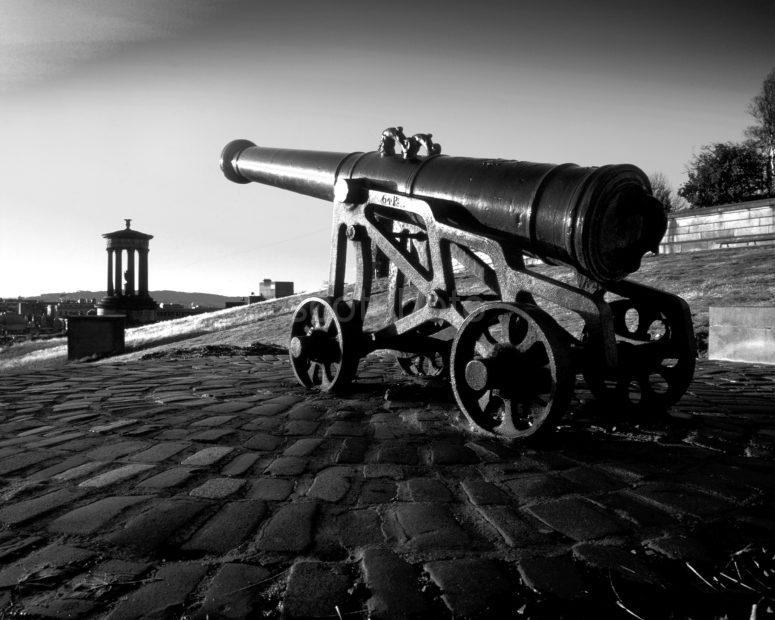 The Canon On Calton Hill City Of Edinburgh