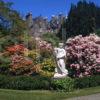 Torosay Castle From Statue Gardens Island Of Mull Scottish Baronial Style 1858