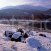 Striking Winter Scene Looking Across The South End Of Loch Lubneag Near Callander Stirling And Trossachs Region