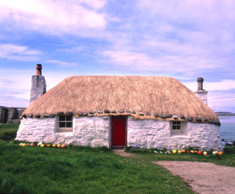 Thatched Croft South Uist Hebrides