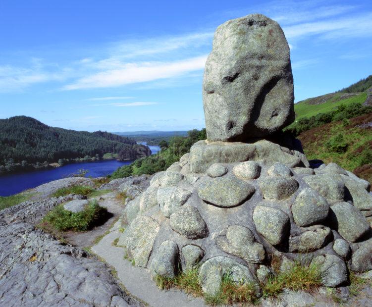 Bruces Stone Glentrool On Buchan Hill Glloway Forest Park