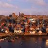 Warm Evening Light Over Whitby