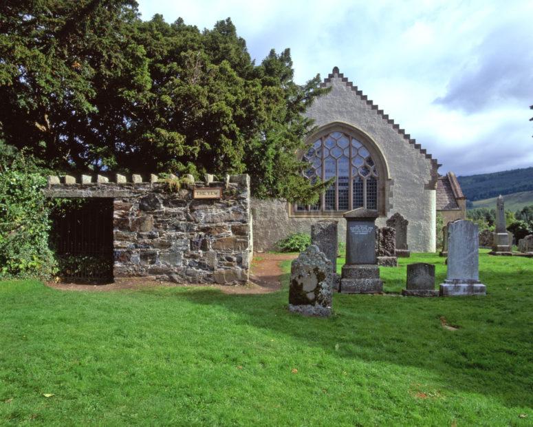 The Fortingall Yew Tree And Church Perthshire