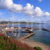 Stonehaven Harbour And Town In Summer 1