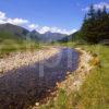 Summer Scene In Glen Shiel North West Highlands