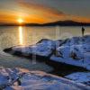 Winter Sunset Over Loch Melfort From The Loch Melfort Hotel