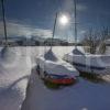 I5D1970 Winter Scene On The Shore Of Loch Morich Glenmore