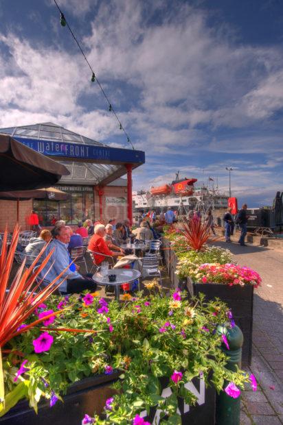 Cafe On Railway Pier Oban