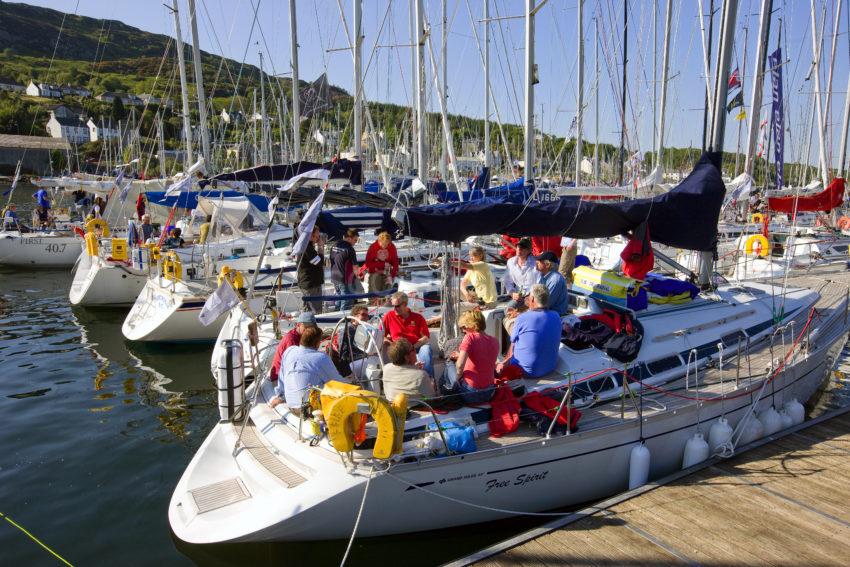 Great Gathering Of Yachts In Tarbert Loch Fyne 08