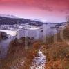 Winter View Across Loch Tummel From Queens View Perthshire