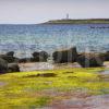 Pladda Lighthouse From Shore At Kildonan Arran