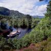 Autumn In The Trossachs Above Loch Katrine With S W S