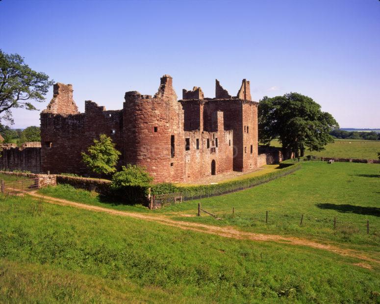 Edzell Castle Angus Sandstone Ruins